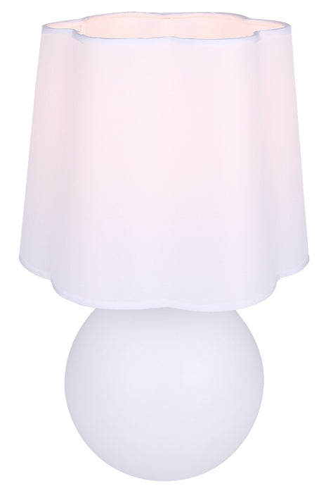 Canarm - ITL2294B18WH - One Light Table Lamp - Melina - Matte White