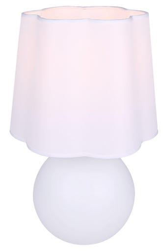 Melina One Light Table Lamp Matte White