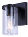 Canarm - IVL1234A01BK - One Light Vanity - Britton - Matte Black