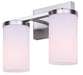 Canarm - IVL1234A02BN-FO - Two Light Vanity - Britton - Brushed Nickel