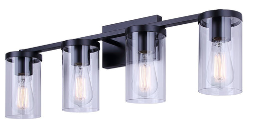 Canarm - IVL1234A04BK - Four Light Vanity - Britton - Matte Black