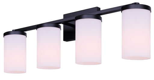 Canarm - IVL1234A04BK-FO - Four Light Vanity - Britton - Matte Black