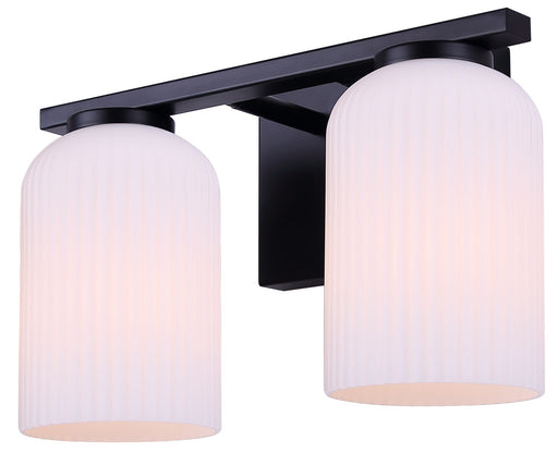 Canarm - IVL1241A02BK - Two Light Vanity - Bram - Matte Black