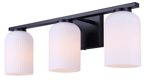 Canarm - IVL1241A03BK - Three Light Vanity - Bram - Matte Black