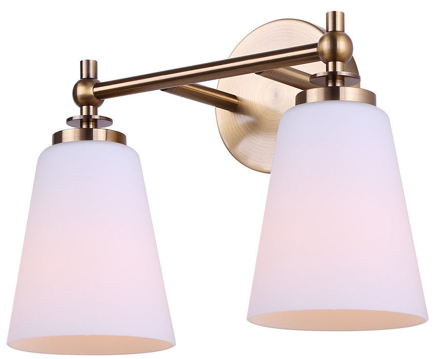 Canarm - IVL2249B02GD - Two Light Vanity - Solara - Gold