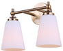 Canarm - IVL2249B02GD - Two Light Vanity - Solara - Gold