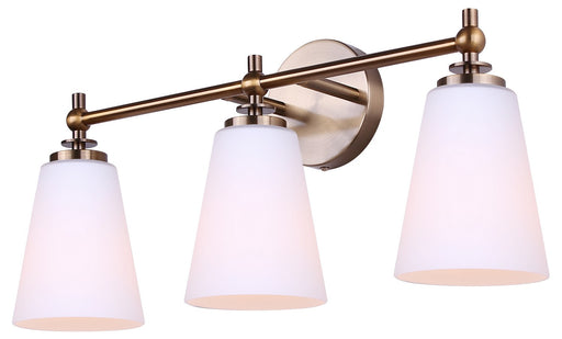 Canarm - IVL2249B03GD - Three Light Vanity - Solara - Gold