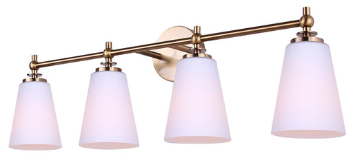 Canarm - IVL2249B04GD - Four Light Vanity - Solara - Gold