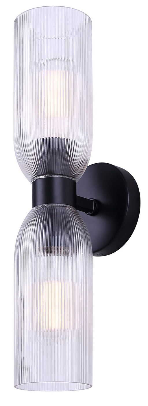 Canarm - IWF1252A02BK - Two Light Wall Fixture - Omarion - Matte Black