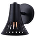 Canarm - IWF2255B01BK - One Light Wall Sconce - Percy - Matte Black