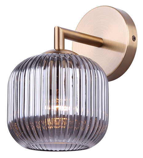 Sybil One Light Wall Sconce Gold