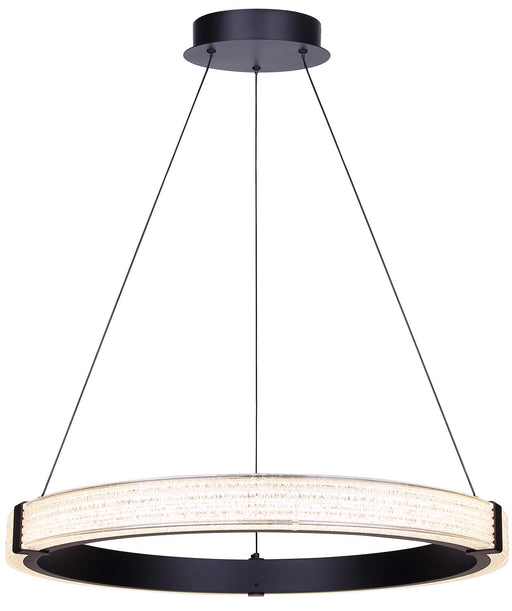 Canarm - LCH346A24BK - LED Chandelier - Solace - Matte Black