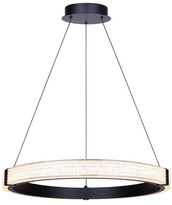 Canarm - LCH346A24BK - LED Chandelier - Solace - Matte Black