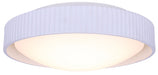 Canarm - LFM337A17WHR - LED Flush Mount - Harvey - Matte White