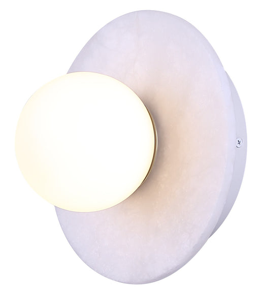 Canarm - LWF336A01WHG - LED Wall Sconce - Fenn - Gold/ Matte White