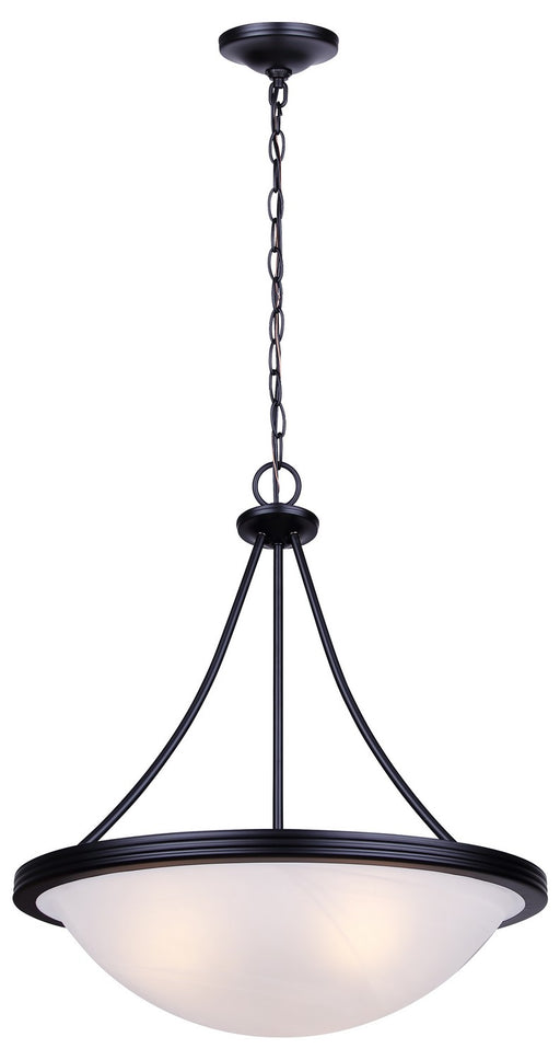 Canarm - ICH4118BK - Three Light Chandelier - Devon - Matte Black