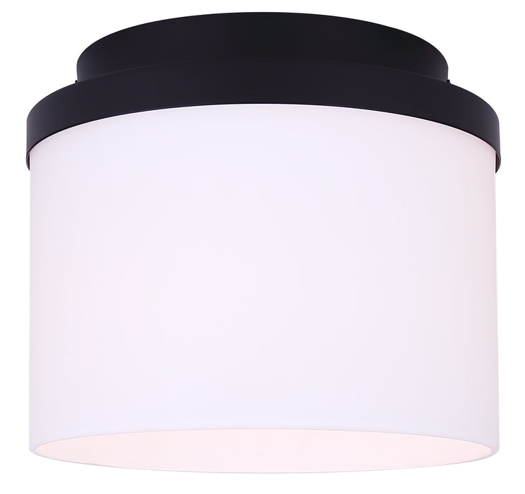 Canarm - IFM1234A09BK-FO - One Light Flush Mount - Britton - Matte Black