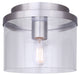 Canarm - IFM1234A09BN - One Light Flush Mount - Britton - Brushed Nickel