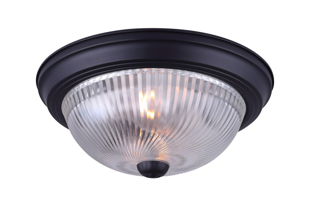 Canarm - IFM213MBK-RGC - Two Light Flush Mount - Ifm213Mbk-Rgc - Matte Black
