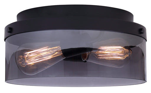 Canarm - IFM2288B12BK - Two Light Flush Mount - Nina - Matte Black