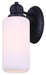 Canarm - IOL763BK - One Light Outdoor Wall Lantern - Vega - Sand Black