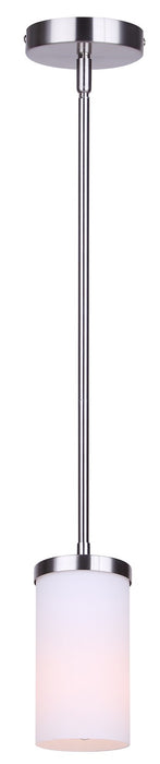 Canarm - IPL1234A01BN-FO - One Light Pendant - Britton - Brushed Nickel