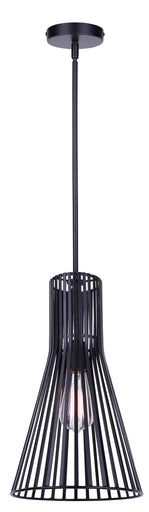 Elim One Light Pendant Matte Black