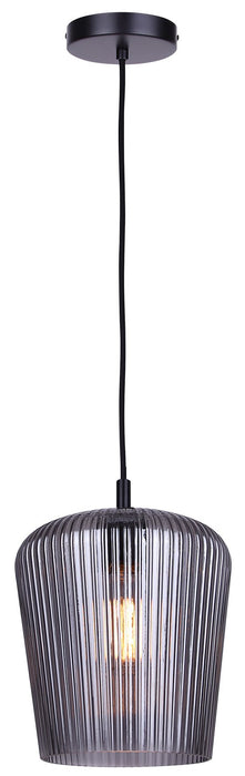 Canarm - IPL1249A01BK-SR - One Light Pendant - Leandro - Matte Black