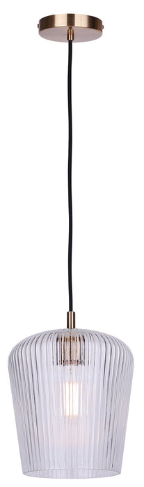 Canarm - IPL1249A01GD-CR - One Light Pendant - Leandro - Gold