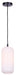 Canarm - IPL1250A01BK-OR - One Light Pendant - Malek - Matte Black
