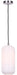 Canarm - IPL1250A01BN-OR - One Light Pendant - Malek - Brushed Nickel