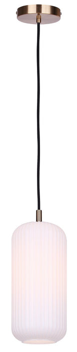 Canarm - IPL1250A01GD-OR - One Light Pendant - Malek - Gold