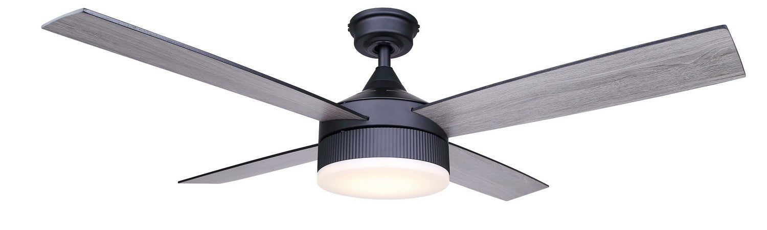 Canarm - CF52AUR4BK - 52" Ceiling Fan - Aurova - Matte Black
