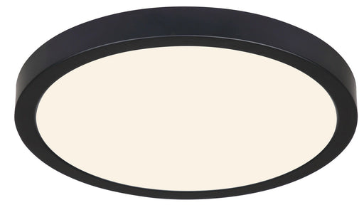 Dl-11F-25Dcw LED Flush Mount Matte Black