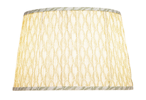 Plume Lamp Shade Green/Ivory