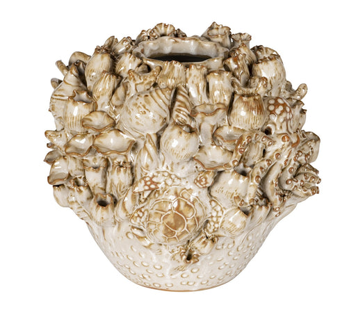 Tidala Vase Milky White