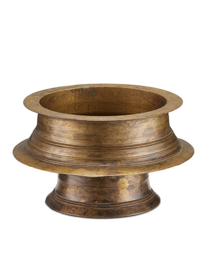 Tanjore Ritual Bowl Antique Brass