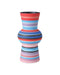 Currey and Company - 1200-1097 - Vase - Happy 80's - Blue/Pink/Red