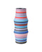 Currey and Company - 1200-1098 - Vase - Happy 80's - Blue/Pink/Red