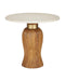 Currey and Company - 3000-0335 - Entry Table - Tassel - Morel Brown/Natural/Brushed Brass