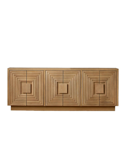 Morombe Credenza Washed Oak