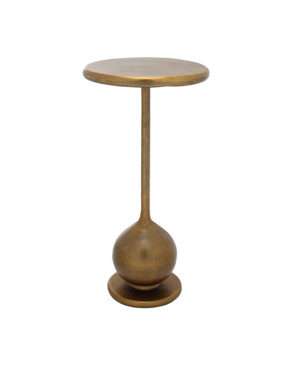 Carillon Accent Table Antique Brass