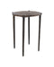 Currey and Company - 4000-0256 - Accent Table - Unity - Antique Bronze/Dark Bronze