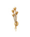 Currey and Company - 5000-0289 - Four Light Wall Sconce - Hortensia - Contemporary Gold Leaf/Contemporary Gold/Contemporary Silver Leaf