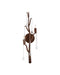 Currey and Company - 5000-0292 - Two Light Wall Sconce - Morning Grove - Rhine Gold/Clear