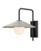 Currey and Company - 5500-0058 - One Light Wall Sconce - Bothy - Natural/Black/Frosted White