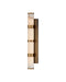 Currey and Company - 5800-0079 - LED Wall Sconce - Brenham - Natural/Vintage Brass