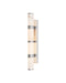 Currey and Company - 5800-0080 - LED Wall Sconce - Brenham - Natural/Nickel