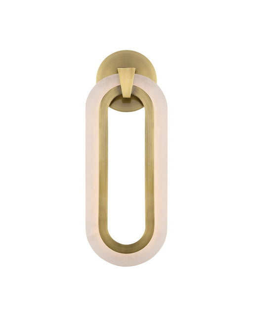 Currey and Company - 5900-0060 - LED Wall Sconce - Aurora - Natural/Polished Antique Brass