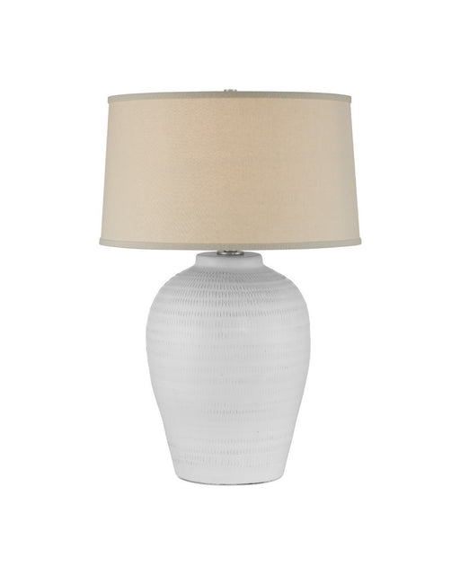 Currey and Company - 6000-1030 - One Light Table Lamp - Dashwell - White